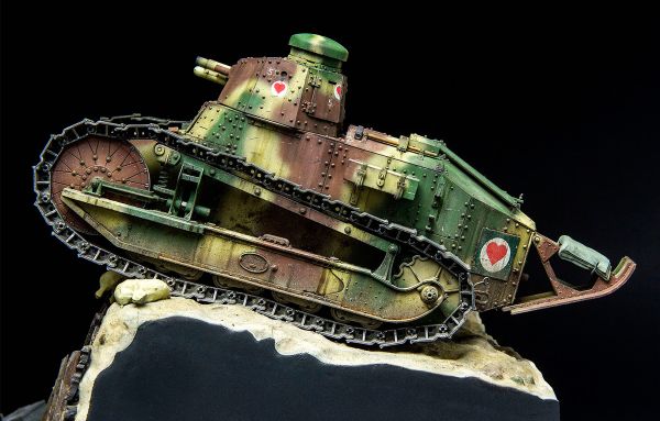 Модель сборная: танк, FT-17 LIGHT TANK (RIVETED TURRET) 1/35, Meng TS-011