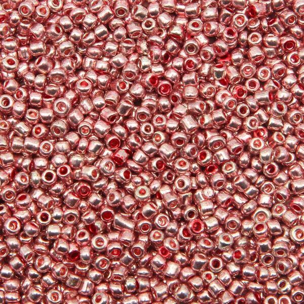 Бисер Astra&Craft 11/0 (2.1 мм), 200 г (10х20 г), цв. 1125 терракот/глянцевое покрытие