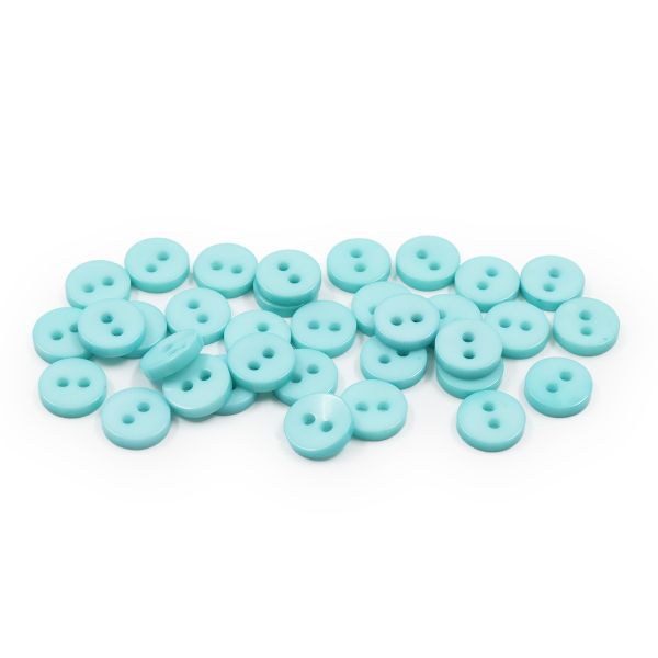 Пуговицы 2 прокола 14L, 9 мм, (Sea (морской)), NE74, 144 шт