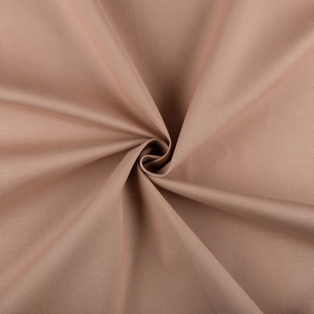 Ткань для пэчворка Peppy Краски жизни Люкс, рулон 112 см / 5 метров, 16-1318 св.св.коричневый, Peppy