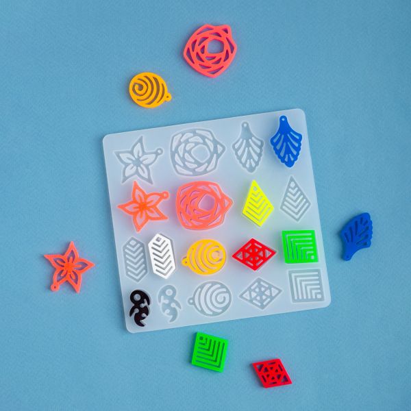 Форма силиконовая для эпоксидной смолы 01, Love2art SMER-07