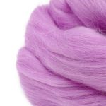 Лента для валяния полутонкая, 100% шерсть, 50гр Камтекс (058 сирень)