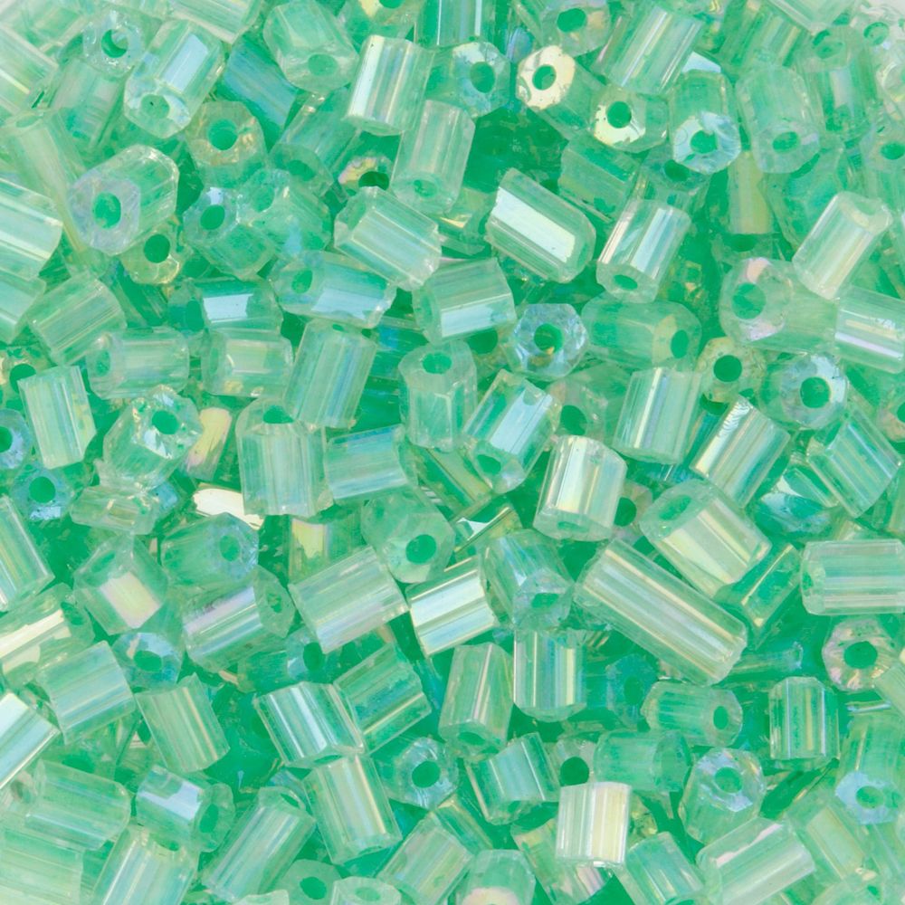 Бисер рубка Zlatka 10/0 10х10 г, №0272 зеленый GC