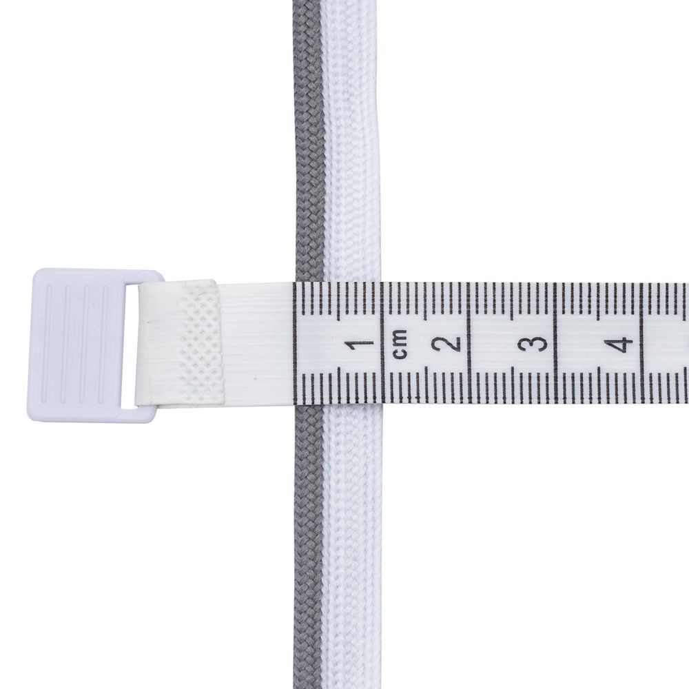Кант отделочный 10 мм / 91.4 метр, белый/серый, 3AR2731