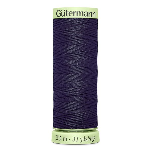 Нитки отделочные Gutermann Top Stitch, 30м, 665 сине-черный, 5 катушек