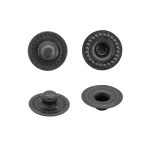 Часть кнопки Альфа (S-образная) ⌀11 мм (C-часть), темная медь ГР, 100 шт, 1318, BIG