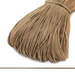 Шнур плетеный ⌀1.5 мм / 100 метров, 014 бежевый