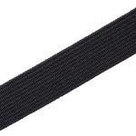 Резинка тканая 15.0 мм / 50 метров, 9.33 г/м, черная г, 61-22-426/15