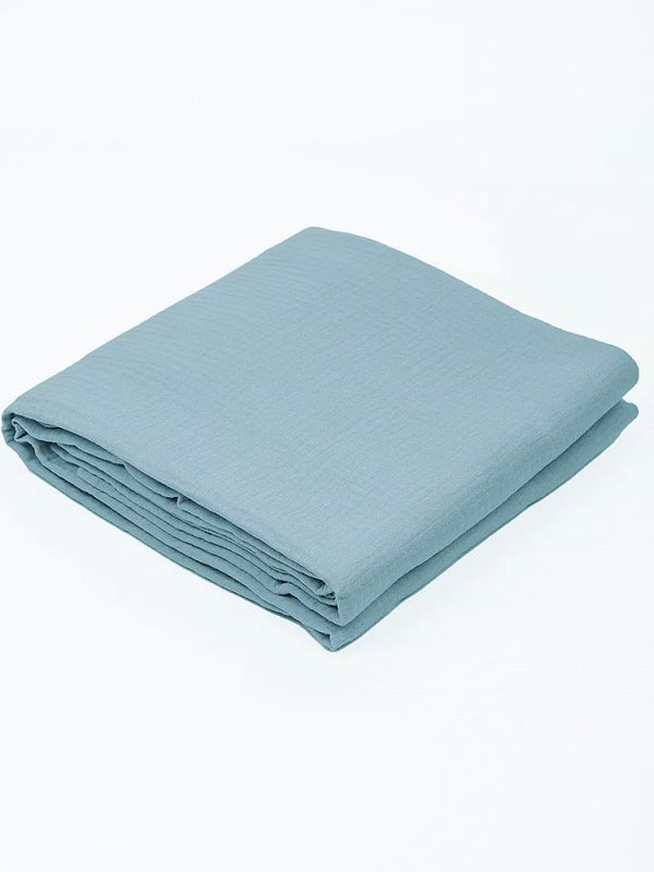 Муслин 125 г/м², 130 см / 2 метра, TBY.Mus.24723.35.2, цв.35 пудро-зеленый