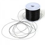 Леска для бисера ⌀0.3 цв.черный 25 шт по 100м