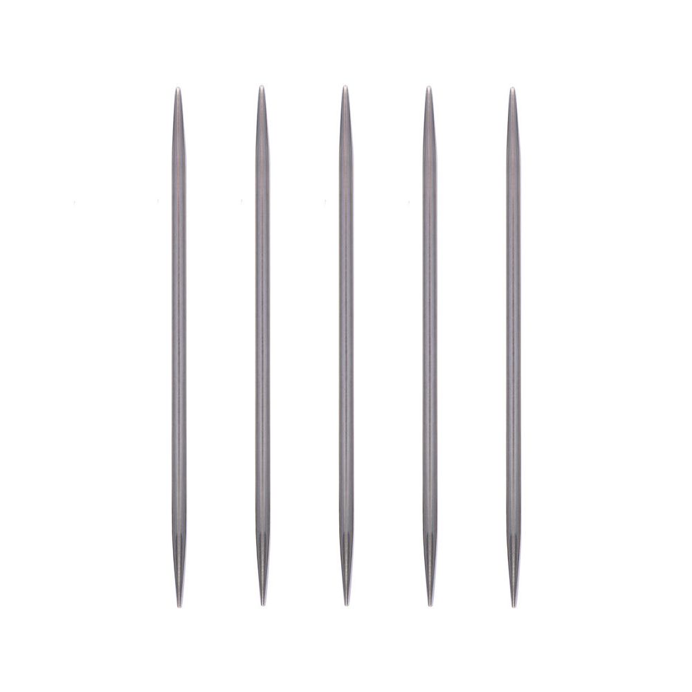 Спицы чулочные металл ⌀3.0 мм, 10 см, 5 шт, Gamma MK5-10