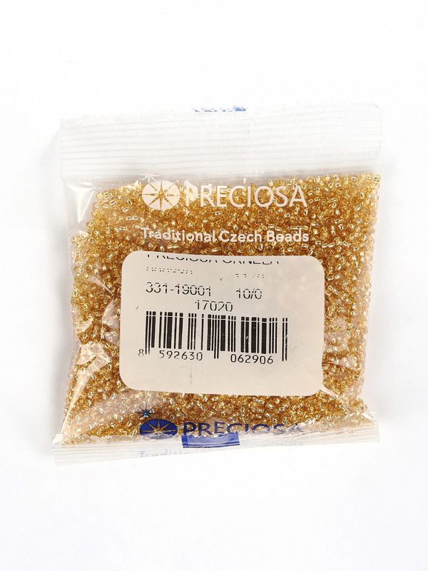 Бисер Preciosa 10/0 (2.3 мм), 50 г, арт. TSL цв. 17020, 331-19001