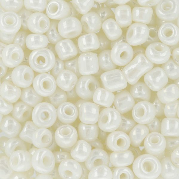 Бисер Zlatka 8/0 (2.9 мм), 100 г (10х10 г), №0963 жемчужно-бежевый, GR