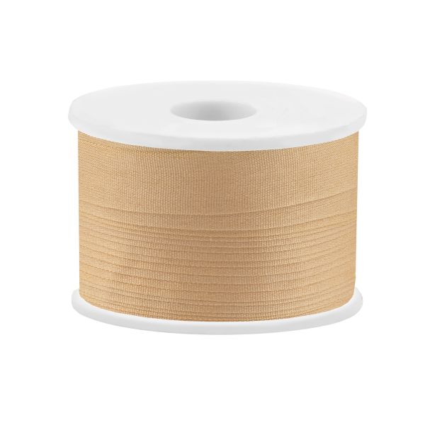 Лента (тесьма) шелковая 13.0 мм / 45.5±0.5 метров, №013 кремовый, Gamma SR-13