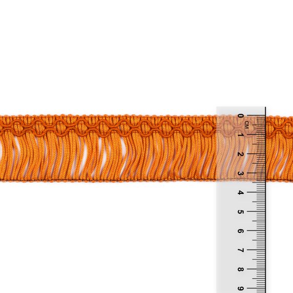 Бахрома отделочная 35.0 мм / 16 метров, 189 охра, Gamma А-07