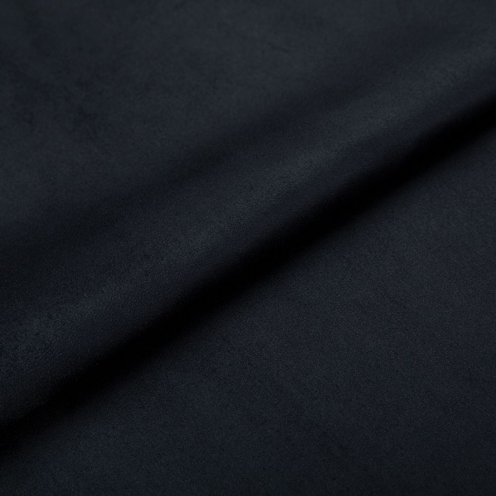 Замша искусственная отрез 35х50 см, 175±5 г/м², 19-4004 black (черный), Peppy Woven Suede