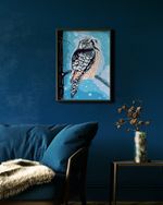 Картина по номерам Фрея PKZ/PM-091, Сова в сумерках, (на картоне) 40х30 см