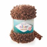 Пряжа Alize (Ализе) Puffy Fine Ombre Batik / уп.1 мот. по 500 г, 73м, 7262 бежевый A