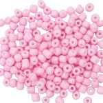 Бисер Astra&Craft 6/0 (4.1 мм), 150 г (10х15 г), цв. 966 (55)-О яр.розовый/непрозрачны