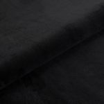 Велюр 240 г/м², 150х185±5 см, черный/black, Gamma VELRN