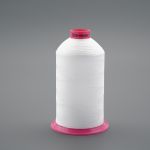 Нитка текстурированная Gutermann E 151, 10000 м, 715328, 111 айвори, 1 катушка