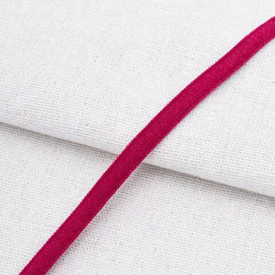 Резинка бельевая (бретелечная) 7.0 мм / 50 метров, 5460 вишня, 46-07043/07