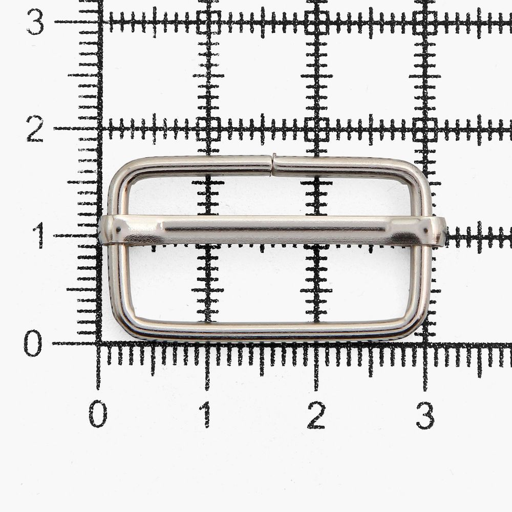 Рамка регулировочная 25 мм ушко (17х31 мм) (никель), 100 шт