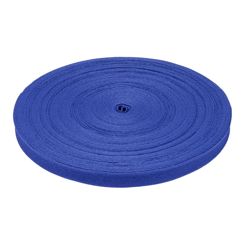 Тесьма (лента) киперная 15 мм / 50 метров, 3 г/м, 100% полиэфир, 20 синий