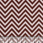 Ткань для пэчворка Peppy Бабушкин сундучок, рулон 112 см / 5 метров, БС-08 зигзаг коричневый, Peppy