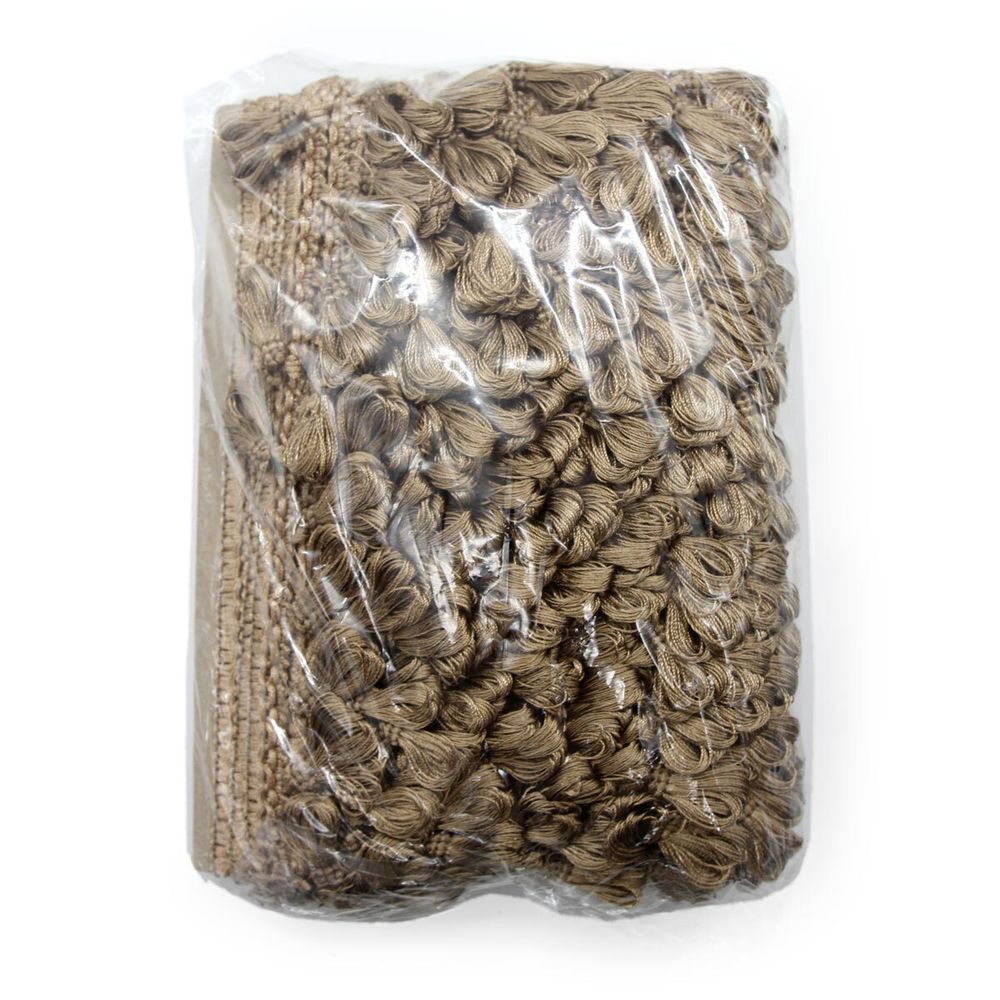 Бахрома отделочная 50.0 мм / 10 метров, с кистями 107 т.бежевый