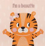 Алмазная (кристальная) мозаика Фрея, постер Я красотка, 20х20 см