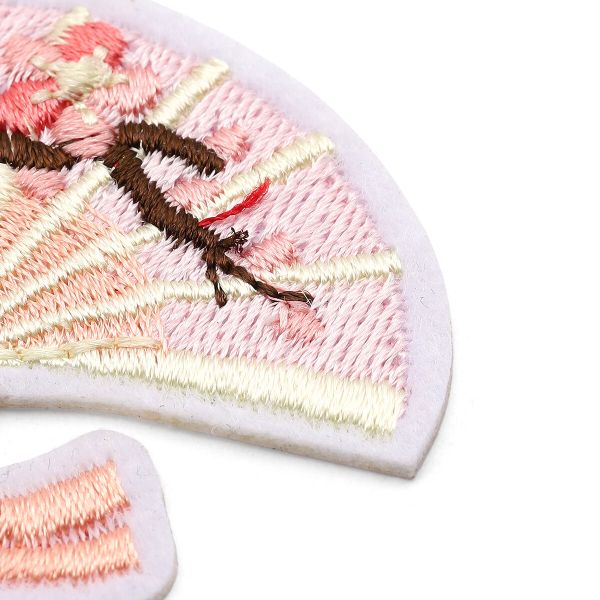 Термоаппликация Веер, 3.5х4.5cm, Hobby&Pro