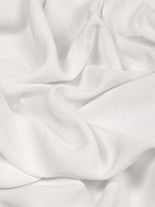 Лен Манго 160 г/м², 150 см / 25 метров, TBY.Mg.01, цв.белый