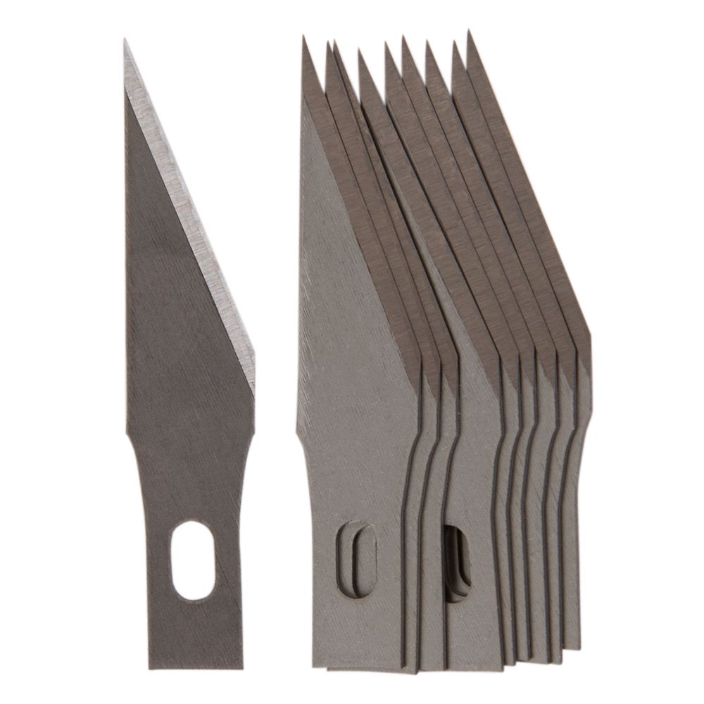 Сменные лезвия для художественного ножа 50 шт (5х10 шт), Mr.Painter BLD