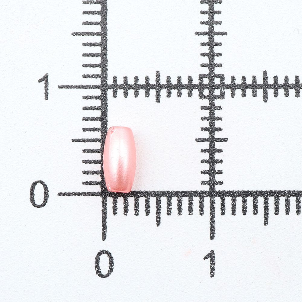 Бусины пластик (жемчуг) 3х6 мм, 15 г, Astra&Craft (пыльная роза), 4AR293/294