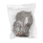 Помпон из искусственного меха 100 мм, кролик, 2 шт, J мышиный