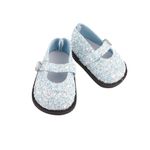 Обувь для кукол Туфельки 7.5 см, 01 голубой, HobbyBe KBG-6