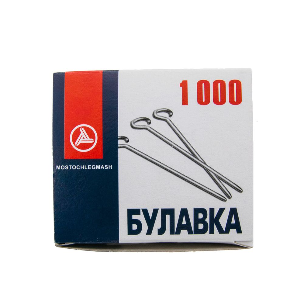 Булавки портновские 30 мм, БП1-30, S090594, 1000 шт