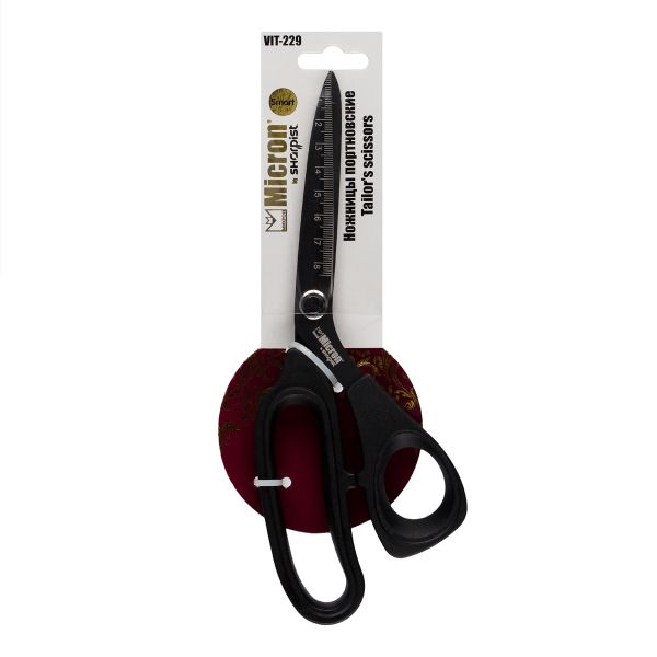 Ножницы закройные (портновские) 22.9 см, тефлоновые, Micron by Sharpist Smart VIT-229