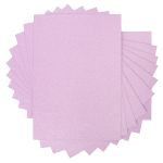 Бумага цветная глиттерная 250 г/м², А4, 21х29.7 см, 10 шт, 03-розовый (pink), Vista-Artista GLIT-A4