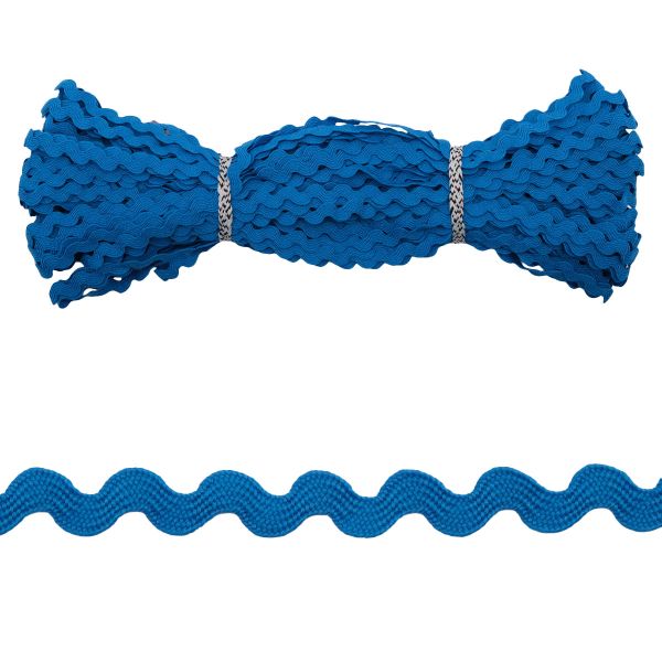 Тесьма вьюнчик 9 мм, 30м (бирюза), 30 м