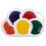 Краска акварель Лео Расти медовая без кисти LGW-0105 5 цв, Облачко