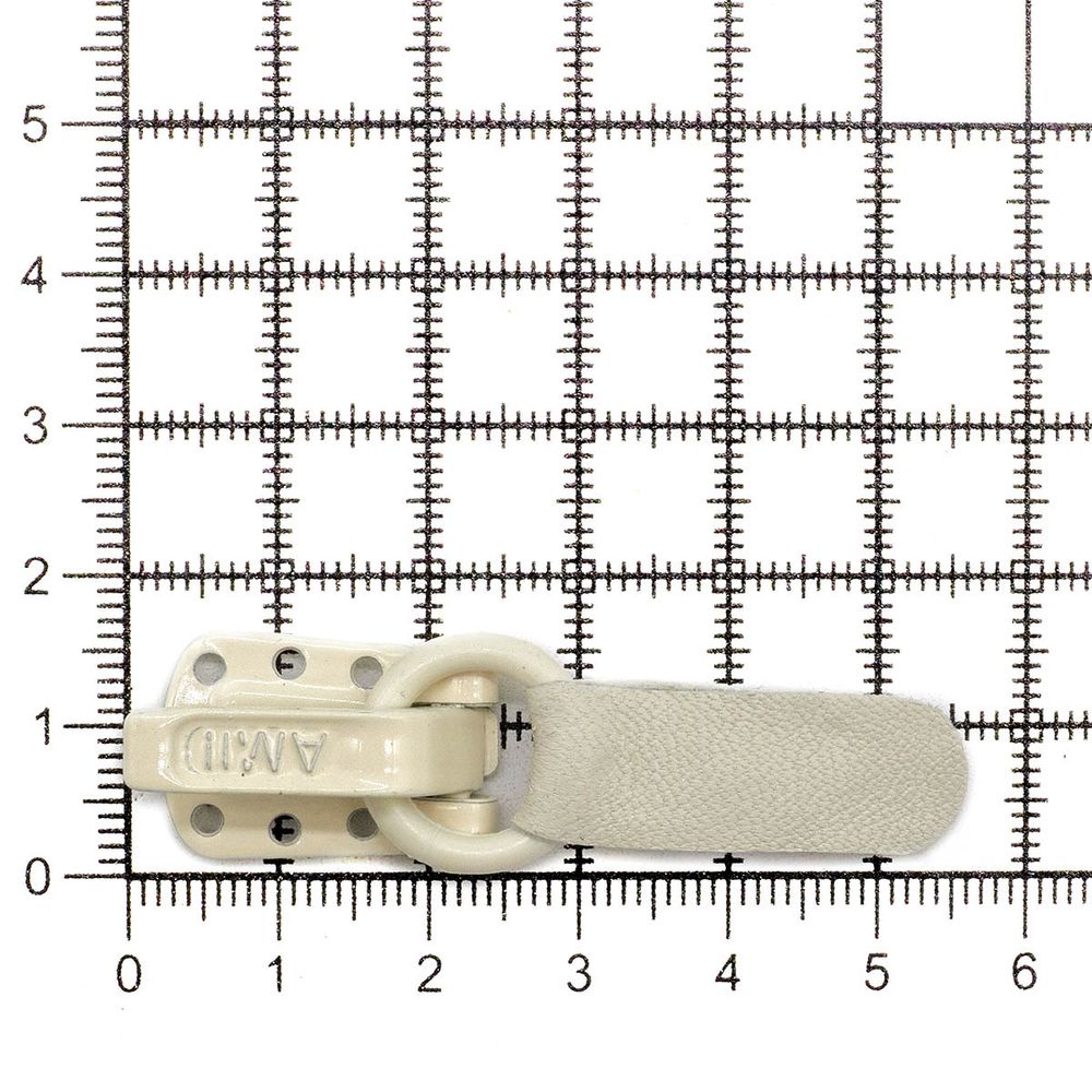 Крючок шубный Amii 50 мм, RAL 1013, 50 шт, кремовый
