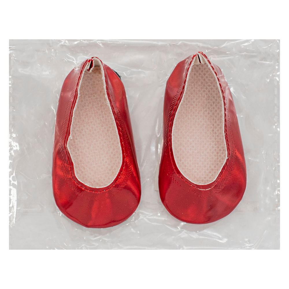 Туфельки 7х4х3см, пара (красный), DSS8261