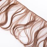 Трессы для кукол 15 см, 100 см, 22 г, 16 русый, HobbyBe HAR-15