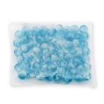 Пуговицы на ножке под камень из смолы 11мм (топаз), 100 шт