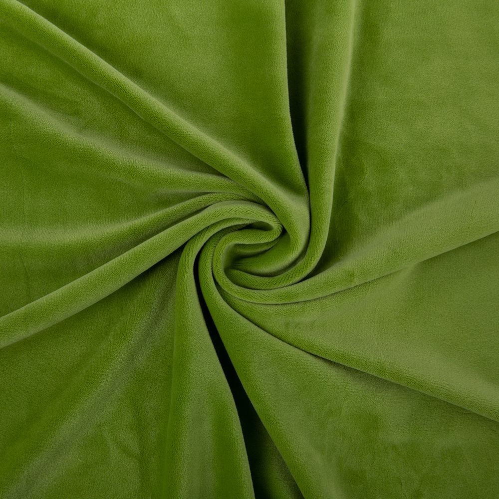 Микровелюр 312±5 г/м², 150х160±2 см, №160 св.зеленый, Gamma MCVN