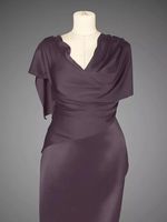 Шелк Армани 90 г/м², 150 см / 25 метров, TBYArm-138, цв.138 лиловый-капучино