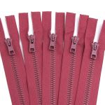 Молния трактор Arta Т6 (6 мм) 1 зам., разъем., 85 см, цв. 025 ст.роза, уп.5 шт