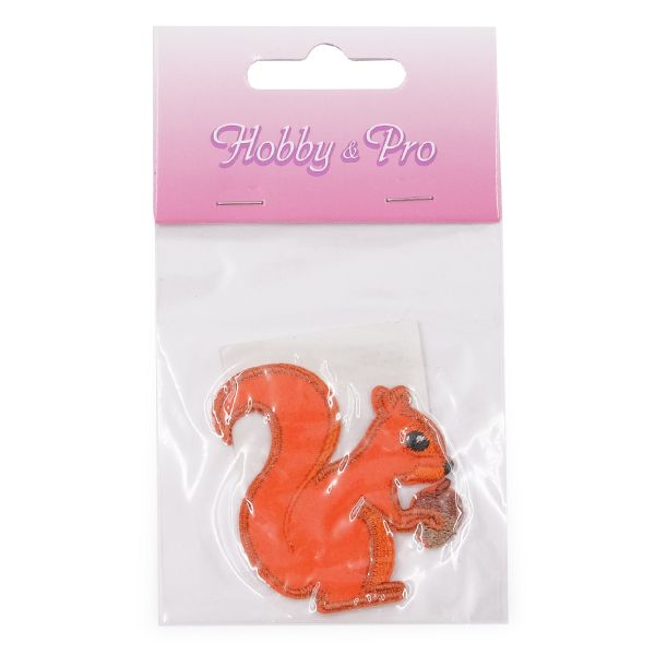 Термоаппликация Белочка, 5х5см, Hobby&Pro